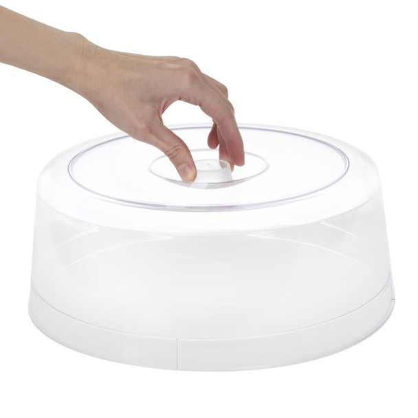 APS Pure Round Cake Platter Lid Plastic GF154