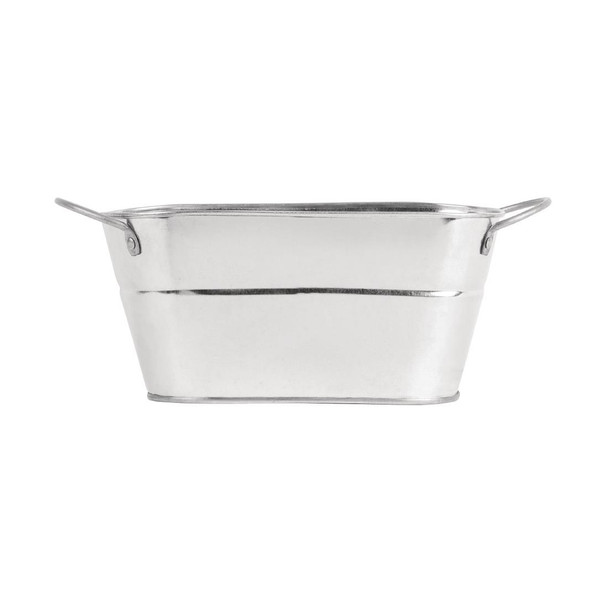 Olympia Mini Metal Food Bucket Rectangle GF249