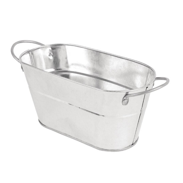 Olympia Mini Metal Food Bucket Rectangle GF249