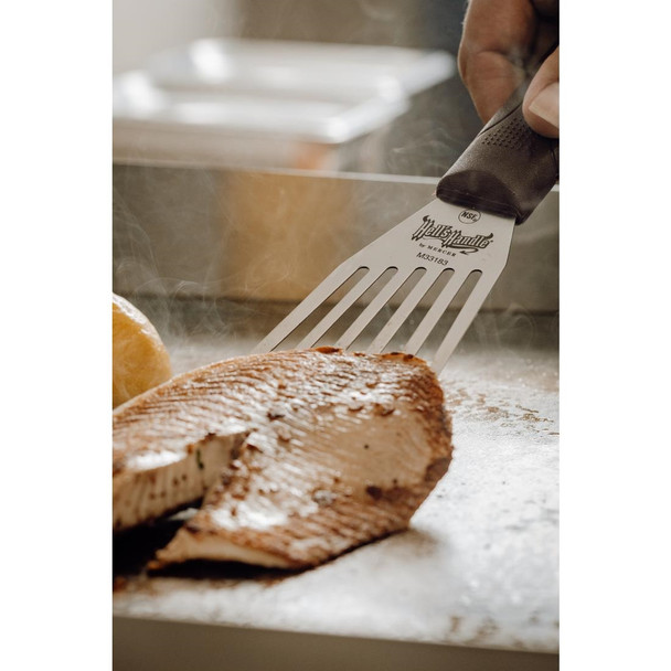 Mercer Culinary Hells Handle Heat Resistant Fish Spatula GG730