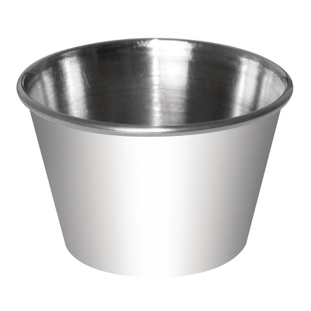 Olympia Stainless Steel 70ml Sauce Cups (Pack of 12) GG878