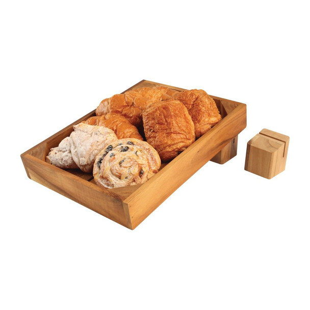 Wooden Menu Holder and Riser GL068