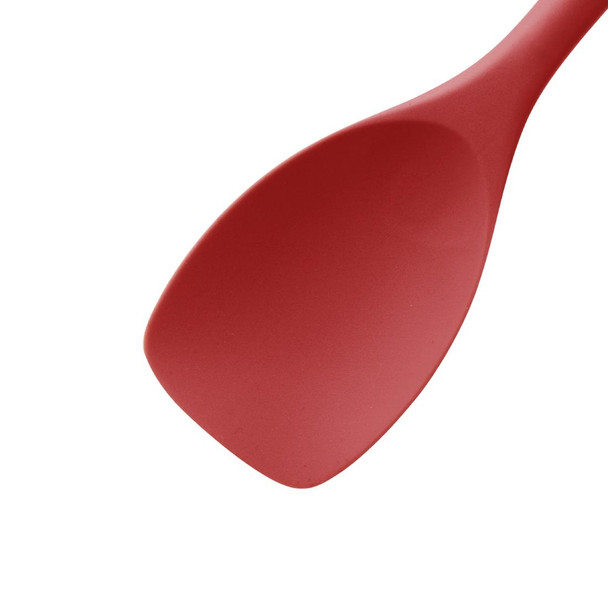 Vogue Silicone Spoon Spatula Red 28cm GL352