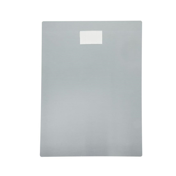 Vogue Brushed Steel Food Allergy Sign A4 GM816