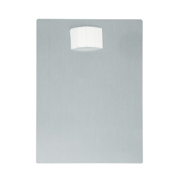Vogue Brushed Steel Food Allergy Sign A5 GM817