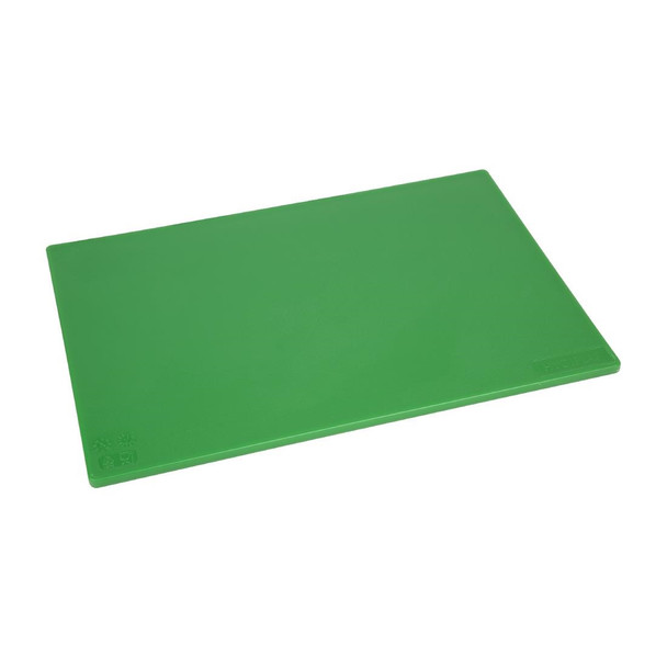 Hygiplas Antibacterial Low Density Chopping Board Green HC858