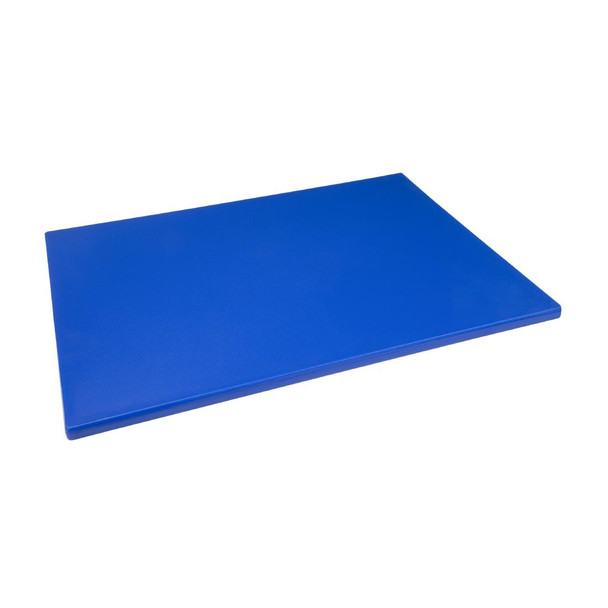 Hygiplas Extra Thick Low Density Blue Chopping Board Large HC872