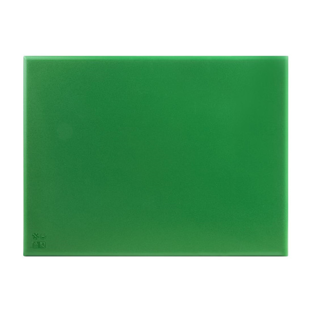 Hygiplas Extra Thick Low Density Green Chopping Board Large HC876