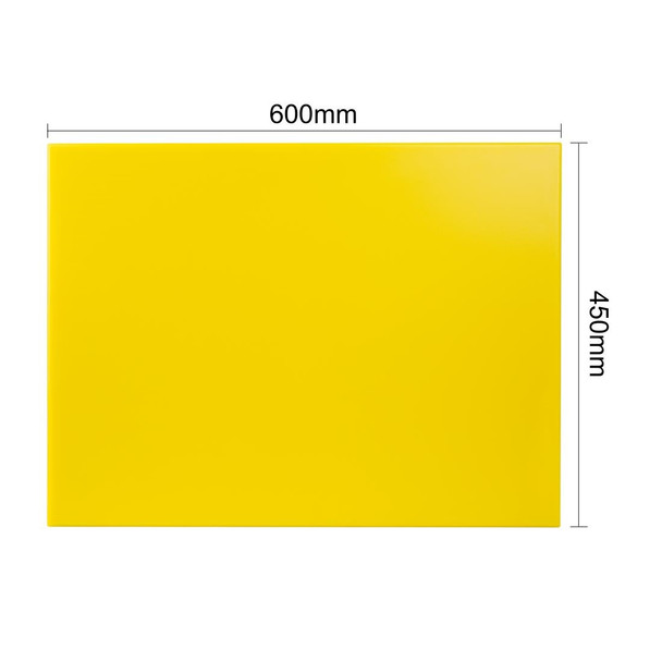 Hygiplas Extra Thick High Density Yellow Chopping Board Large J045