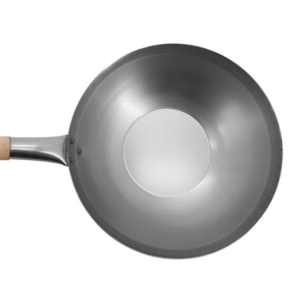 Vogue Mild Steel Wok Flat Base 330mm K296