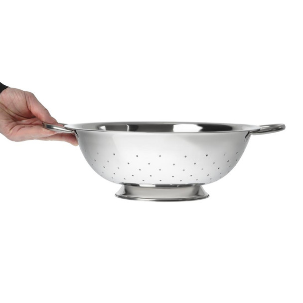 Vogue Stainless Steel Colander 12" K348