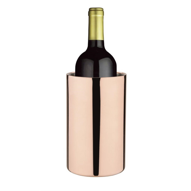 Olympia Copper Plated Wine Cooler DR741