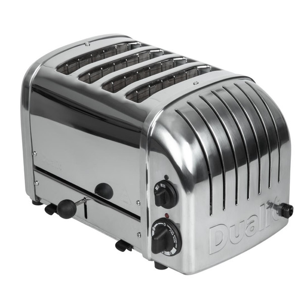 Dualit 2 x 2 Combi Vario 4 Slice Toaster Stainless 42174 L139