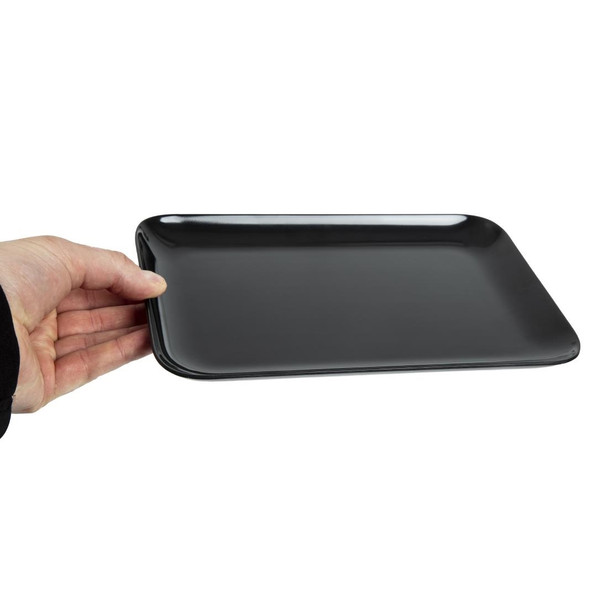 Dalebrook Melamine Small Rectangular Platter Black 240mm L289