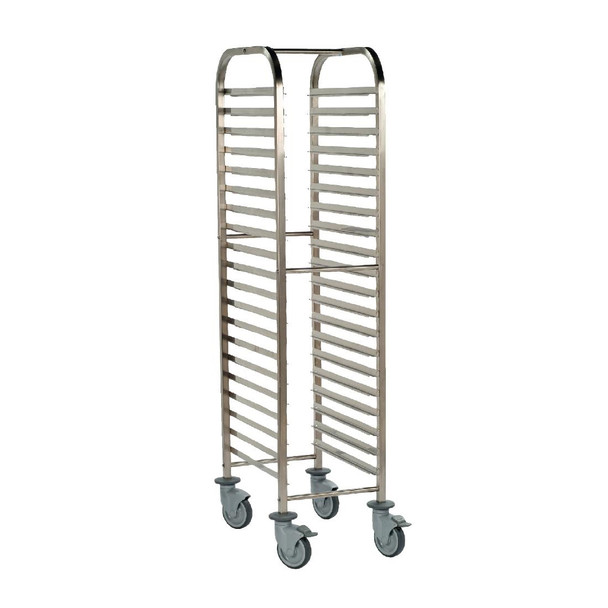 Matfer Bourgeat Full Gastronorm Racking Trolley 20 Shelves P473