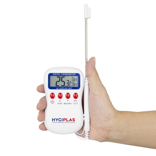 Special Offer Hygiplas Multistem Thermometer and Temperature Log Book S595