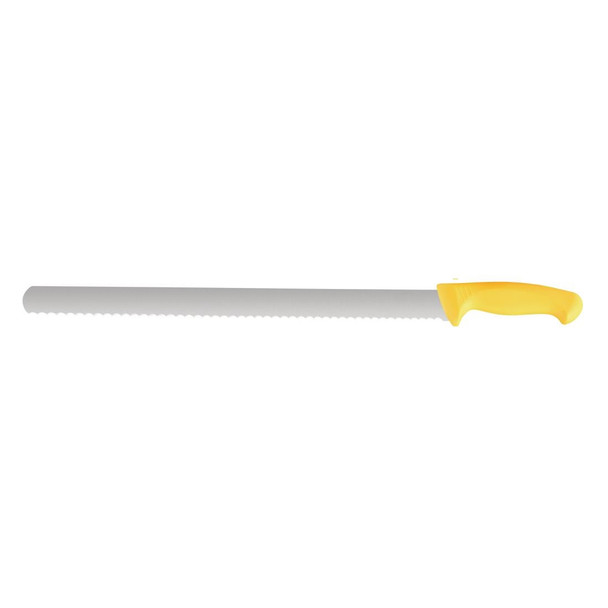 Vogue Yellow Handle 6 Piece Knife Set with Wallet S852