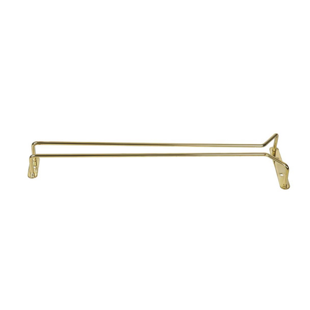 Beaumont Brass Wine Glass Rack 410mm GM204