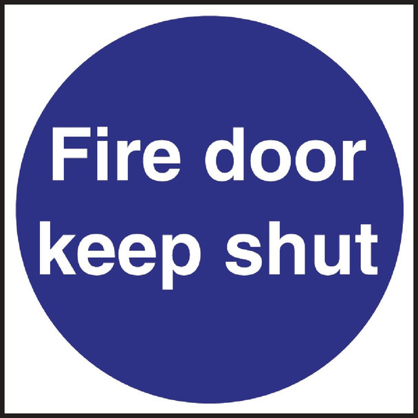 Fire Door Sign W222