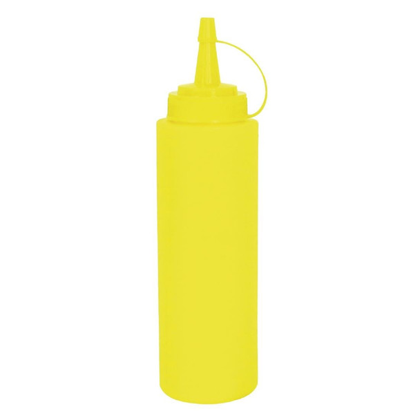 Vogue Yellow Squeeze Sauce Bottle 35oz W834