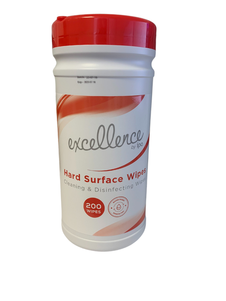 Excellence Hard Surface Disinfecting Wipes 200 Pack