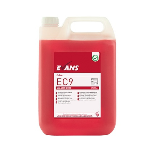 Evans E Dose EC9 Washroom Cleaner And Descaler 5Ltr