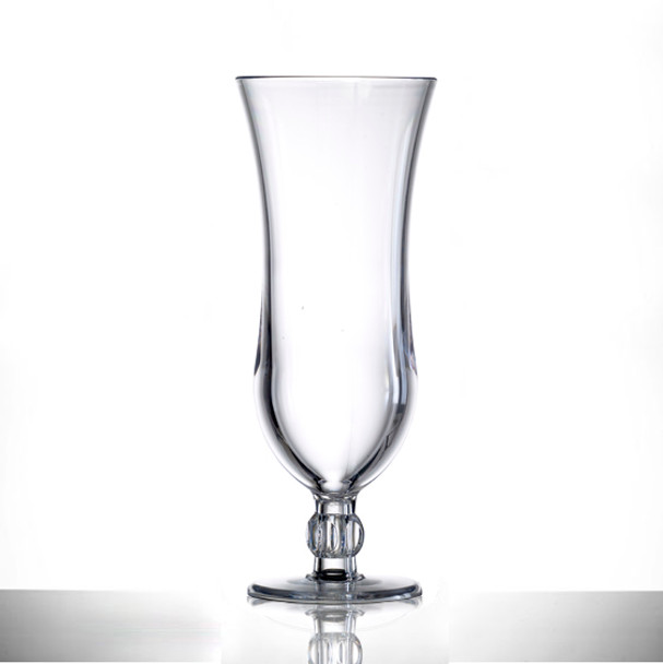BBP Premium Polycarbonate Hurricane Cocktail Glass 13oz 12 Pack