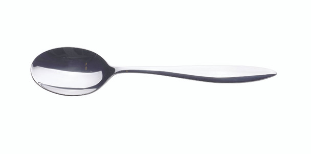 Genware Teardrop Dessert Spoon 18/0 (Dozen) With Colours