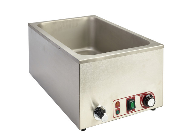 Bain Marie 1/1 With Tap 1.2Kw