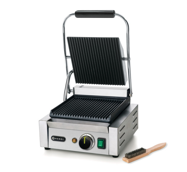 Hendi Ribbed Contact Grill