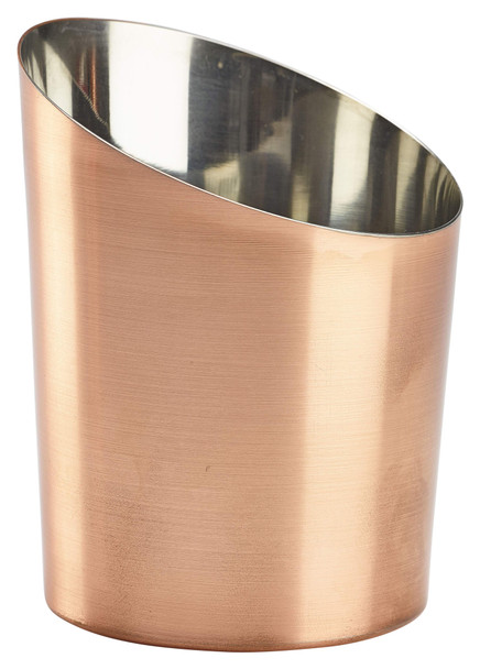 Copper Plated Angled Cone 9.5 x 11.6cm (Dia x H) 12 Pack