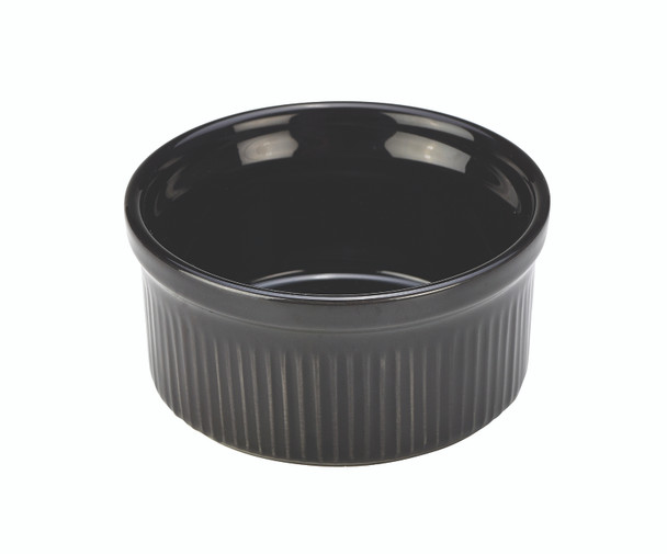 GenWare Stoneware Black Ramekin 8cm/3" 12 Pack