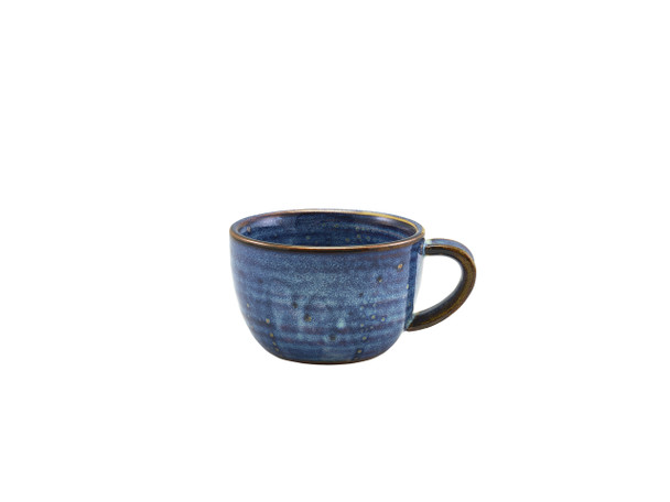 Terra Porcelain Aqua Blue Coffee Cup 28.5cl/10oz 6 Pack