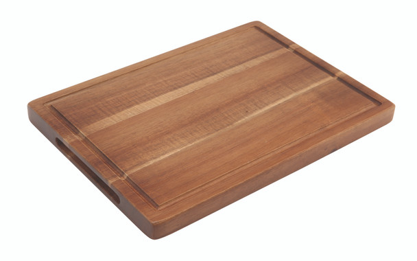 Genware Acacia Wood Serving Board 28 x 20 x 2cm