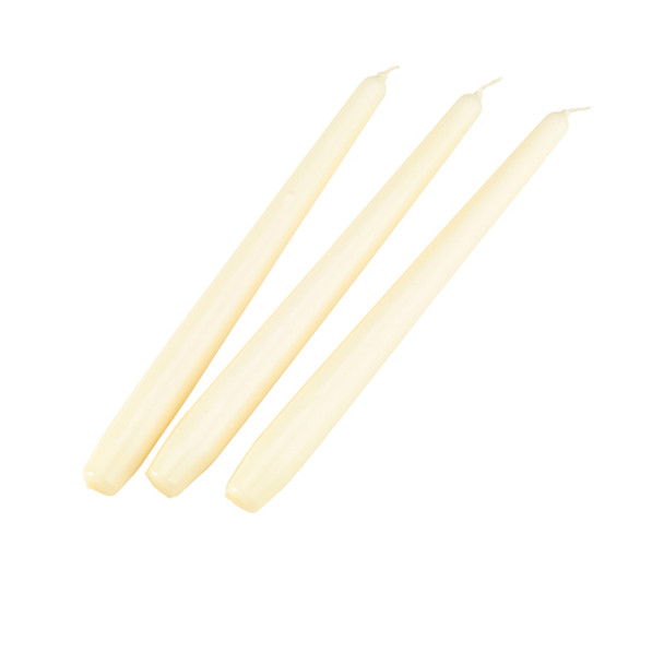 Tapered Candle 10â€ Ivory (Pack 50)