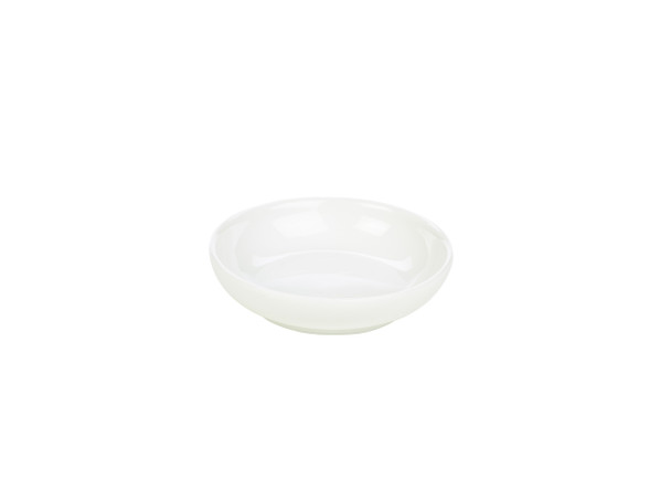 Genware Porcelain Butter Tray 10cm/4" 12 Pack