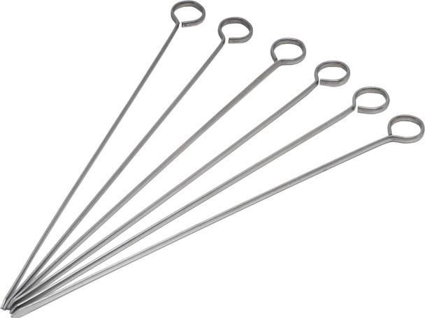 S/St Skewers 10" (Packs Of 6)