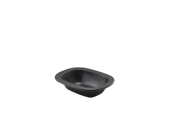 GenWare Black Vintage Steel Pie Dish 16cm 12 Pack