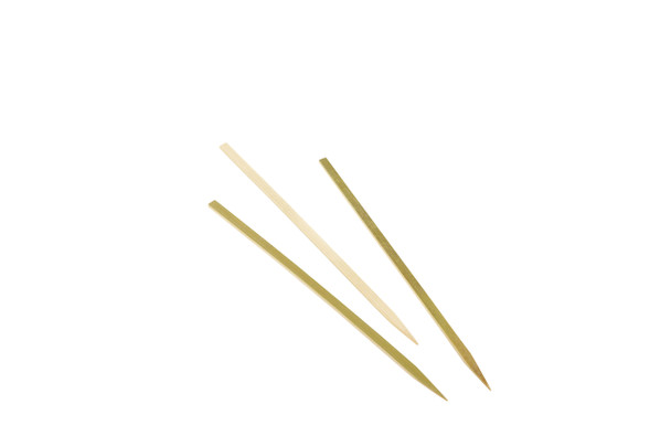 Bamboo Flat Skewers 21cm/8.25" (100pcs)