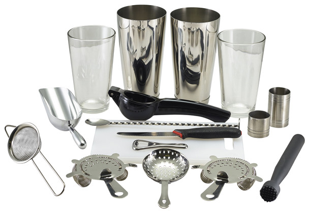 Cocktail Bar Kit - 17 Piece