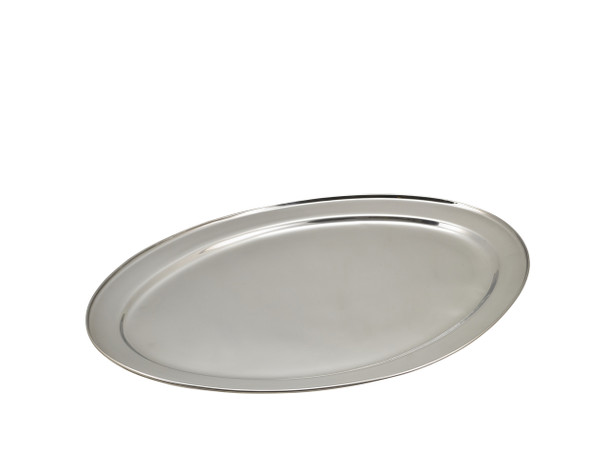 GenWare Stainless Steel Oval Flat 60cm/24"