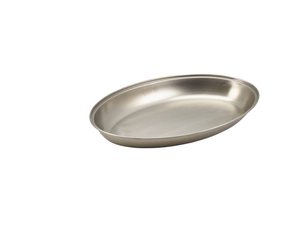 GenWare Stainless Steel Oval Vegetable Dish 35cm/14"
