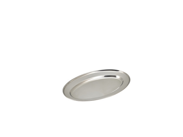 GenWare Stainless Steel Oval Flat 35cm/14"