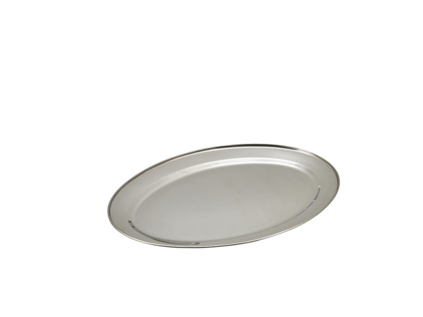 GenWare Stainless Steel Oval Flat 54.5cm/22"