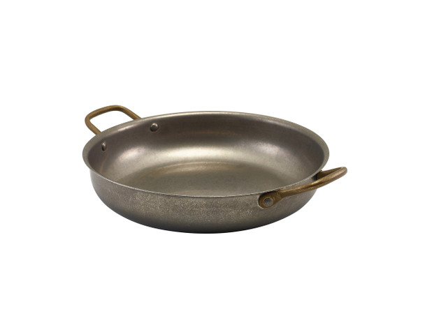 GenWare Vintage Steel Round Dish 24.5 x 5cm 3 Pack