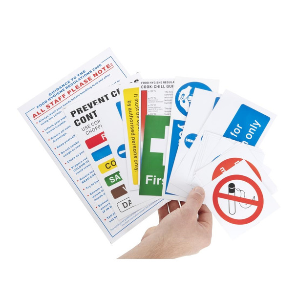 Catering & Hygiene Safety Signs