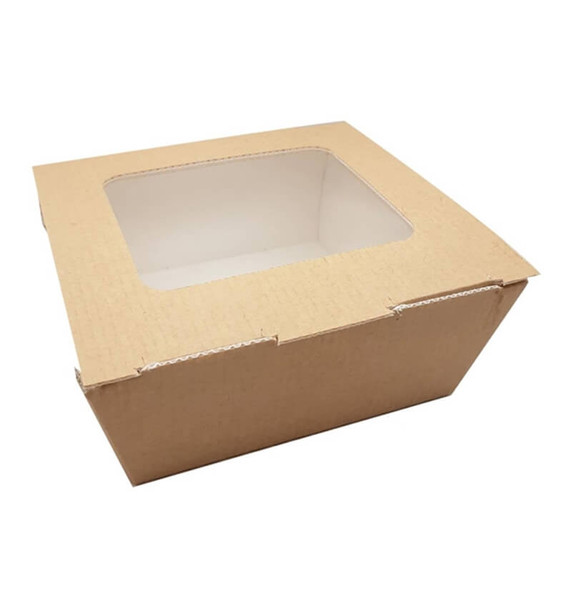 Huhtamaki Taste Lite Medium Hot Box With Window 250 Pack