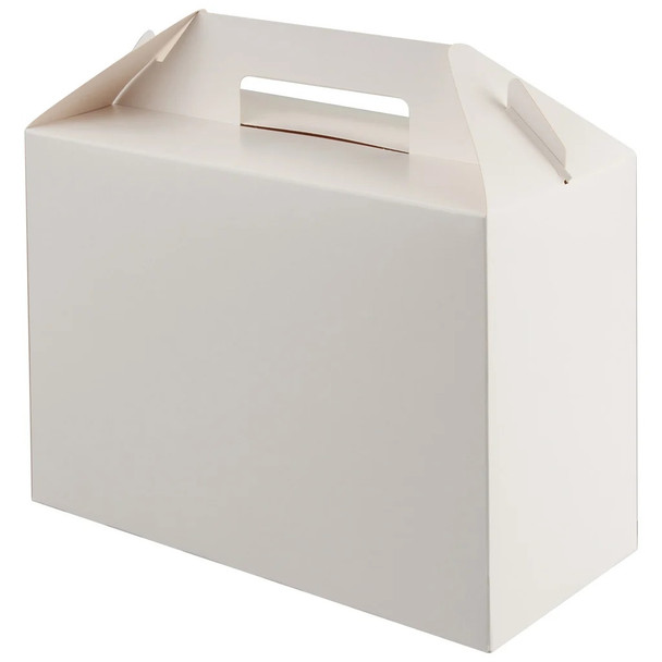 Large Carry Pack Box Handled White 125 Pack