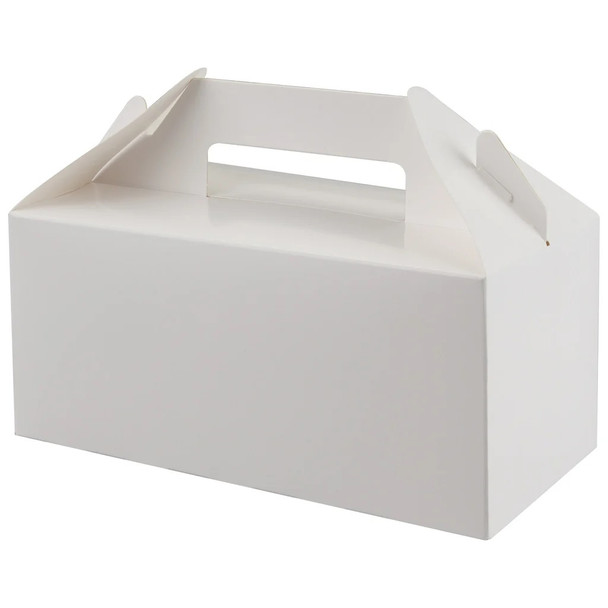 Medium Carry Pack Box Handled White 125 Pack