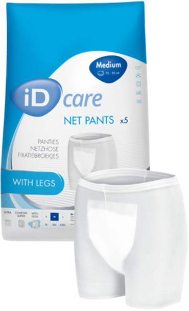 ID Net Pants With Legs Small / Medium 5 pack